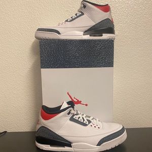 Air Jordan 3 SE Fire Red Denim (2020)